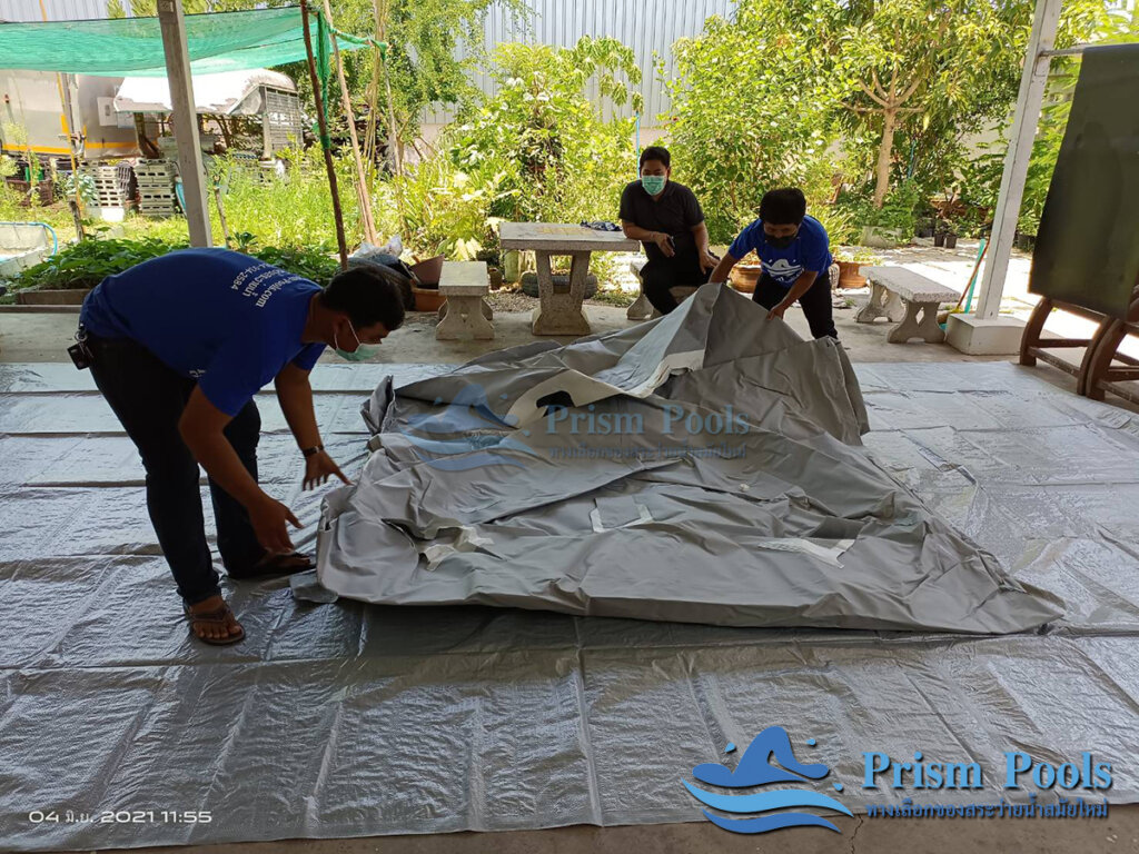 สระว่ายน้ำ intex Prism Oval 16.6 - 36