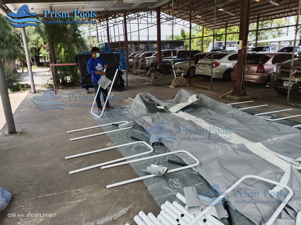 สระว่ายน้ำสำเร็จรูป INTEX Prism Oval 20 ฟุต รุ่น 26798 - 71